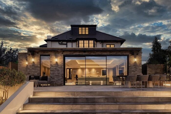 contemporary home